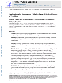 Cover page: Hearing Loss in Hospice and Palliative Care: A National Survey of&nbsp;Providers.