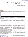 Cover page: Monoclonal Antibodies: What the Diagnostic Neuroradiologist Needs to Know.