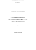 Cover page: A Three Dimensional Finite Difference Time Domain Sub-Gridding Method