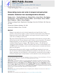 Cover page: Dissociating nouns and verbs in temporal and perisylvian networks: Evidence from neurodegenerative diseases