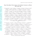 Cover page: DEEP BROADBAND OBSERVATIONS OF THE DISTANT GAMMA-RAY BLAZAR PKS 1424+240