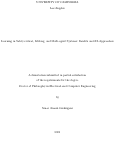 Cover page: Learning in Safety-critical, Lifelong, and Multi-agent Systems: Bandits and RL Approaches