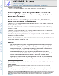 Cover page: Increasing Sample Size in Prospective Birth Cohorts: Back-Extrapolating Prenatal Levels of Persistent Organic Pollutants in Newly Enrolled Children