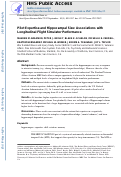 Cover page: Pilot Expertise and Hippocampal Size: Associations with Longitudinal Flight Simulator Performance