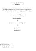 Cover page: Establishment of Phytosterol-Producing Yeast Platforms for Plant Enzyme Characterization and Brassinosteroids Biosynthesis Elucidation