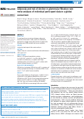 Cover page: Adiposity and risk of decline in glomerular filtration rate: meta-analysis of individual participant data in a global consortium