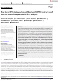 Cover page of Real‐time XFEL data analysis at SLAC and NERSC: A trial run of nascent exascale experimental data analysis