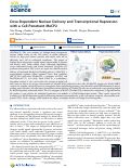 Cover page: Dose-Dependent Nuclear Delivery and Transcriptional Repression with a Cell-Penetrant MeCP2