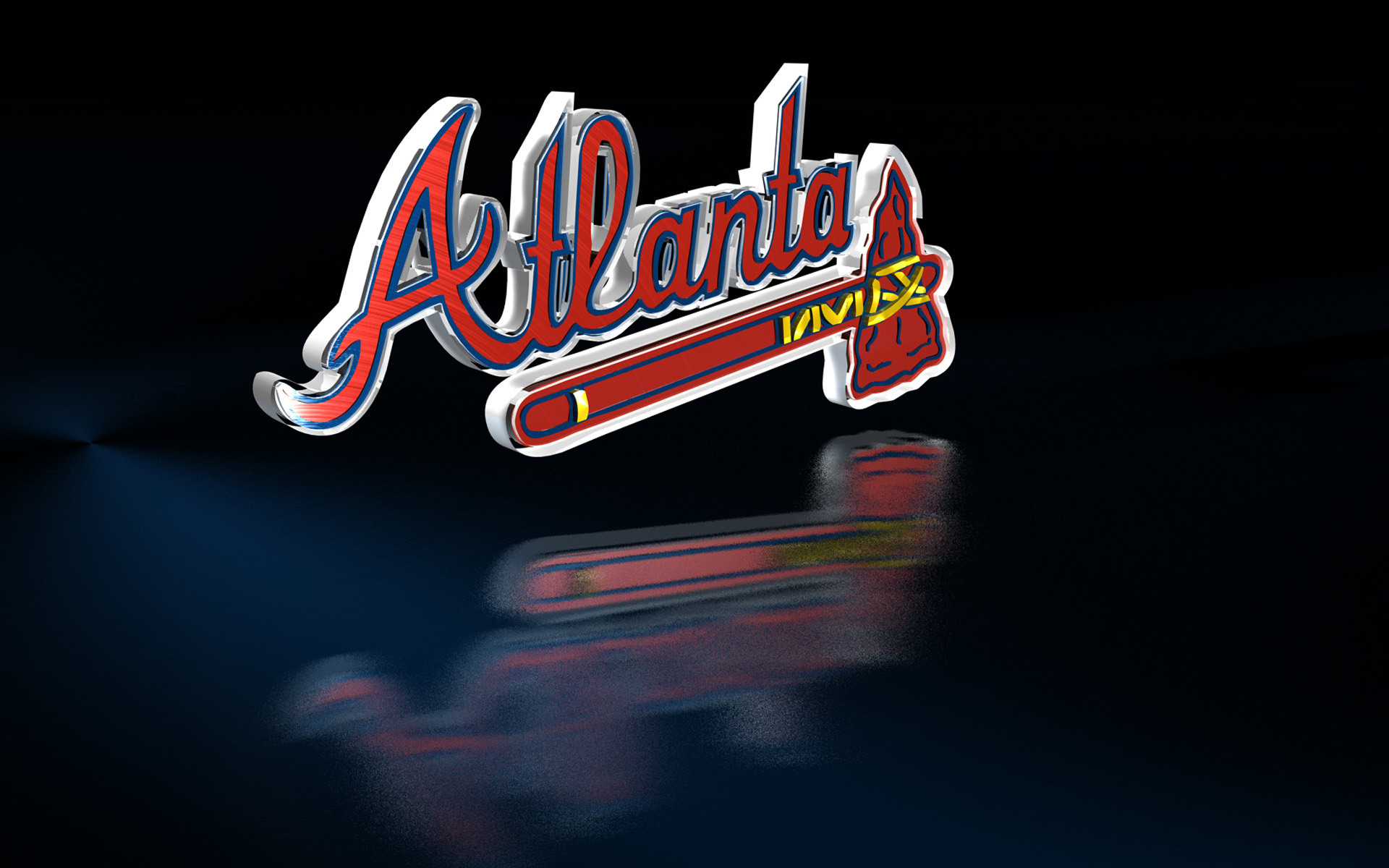 Free atlanta braves hd wallpaper 3D