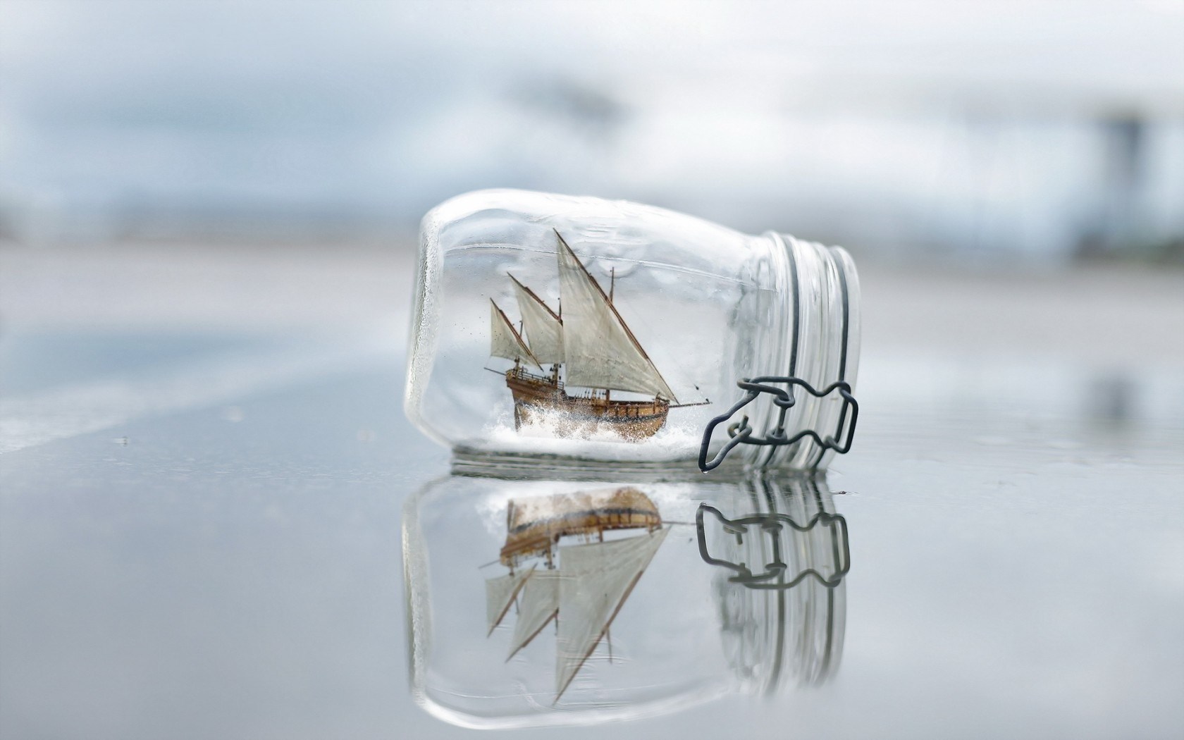 Beach Boat Close-Up