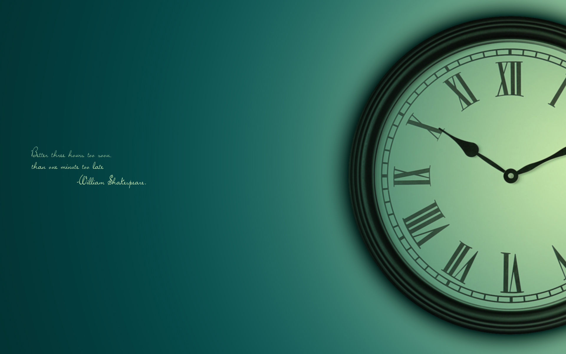 Clock Wallpaper 1