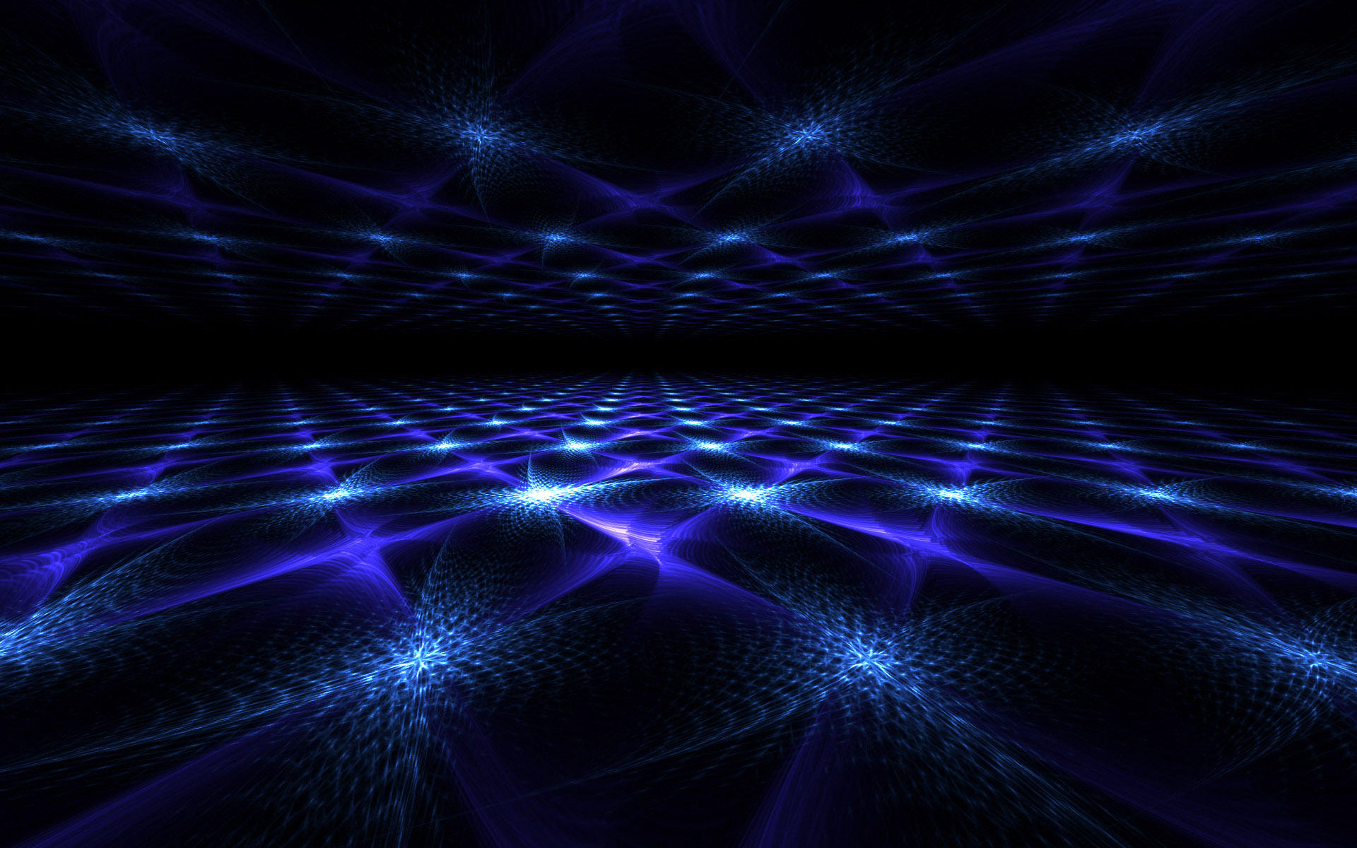 Nice Blue Fractal Mirror Lt Abstract Gallery Desktop Wallpaper 1920x1200px