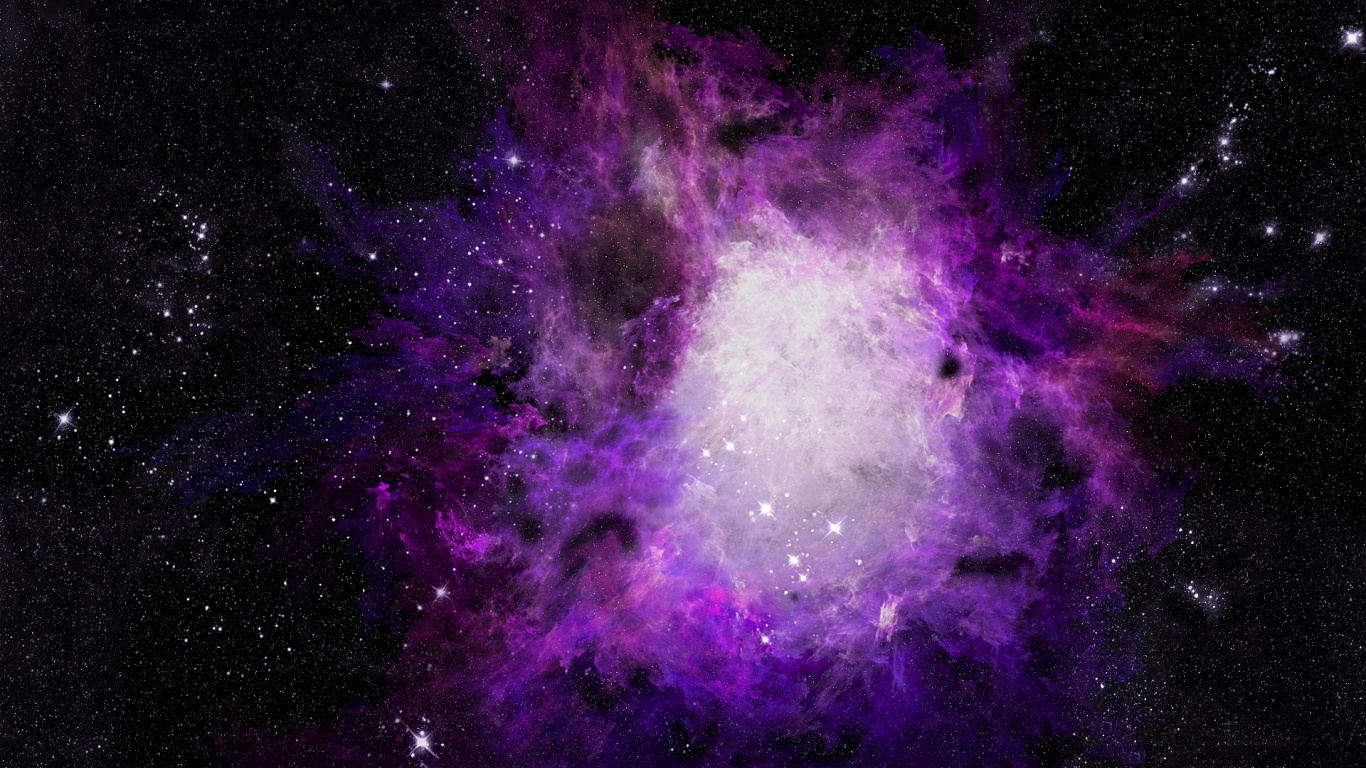 Purple Orion Wallpaper