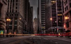 Chicago dark streets