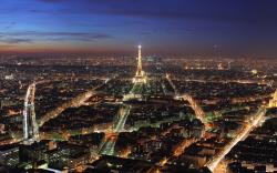 Paris City at Night wallpaper