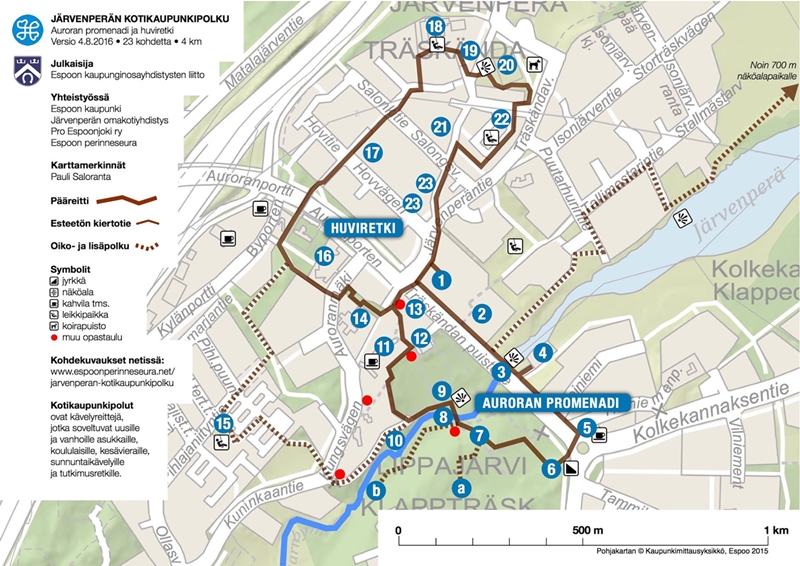 Järvenperän kotikaupunkipolku | Espoon perinneseura