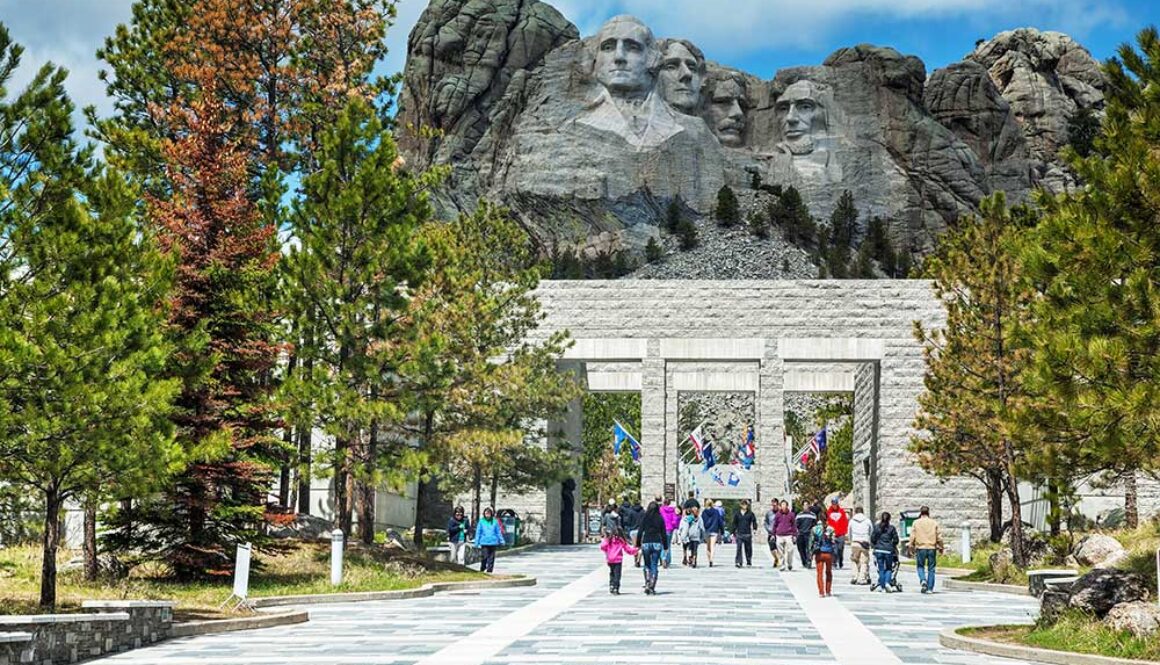 EIngang zum Mount Rushmore