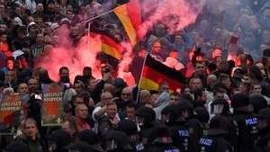 La muerte de un hombre provoca una concentración de neonazis en Chemnitz (Alemania)