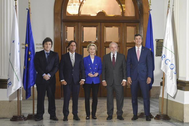 El Mercosur y la Unión Europea cierran en Montevideo un acuerdo de libre comercio