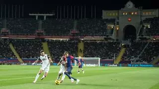 Montjuïc, un fortín para el Barça en la Champions