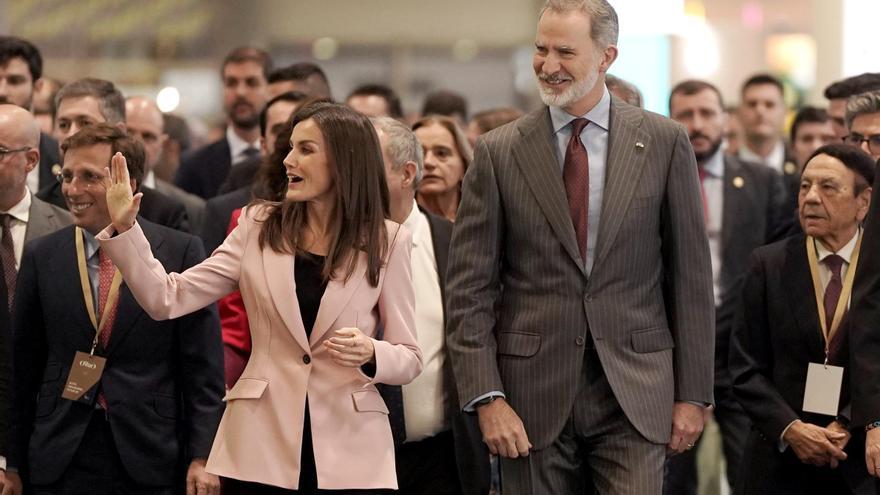 Los Reyes de España en la inauguración de la 45 edición de Fitur