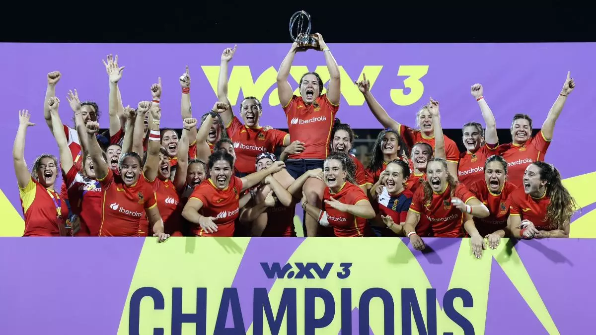 España se clasifica para el Mundial femenino 2025 antes de ganar a Fiyi en Dubai