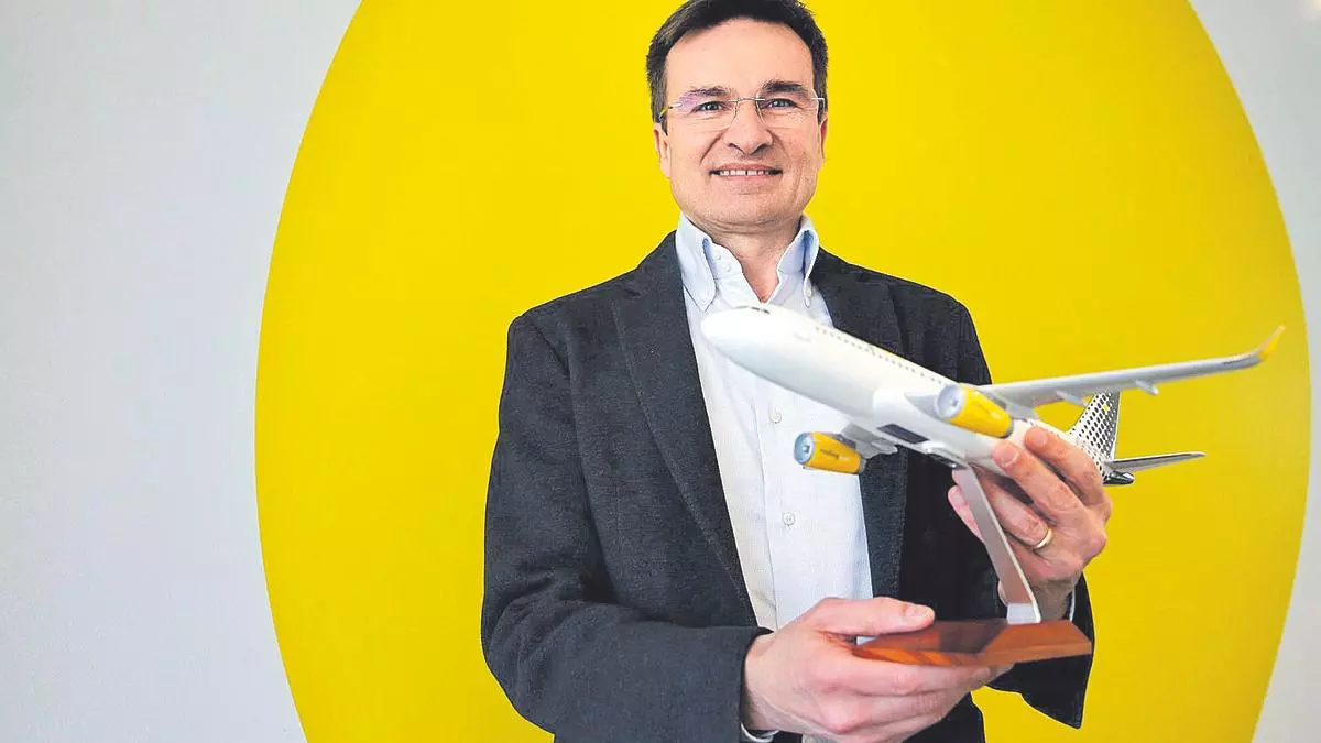 Marco Sansavini, presidente de Vueling: "El parón por el covid sirvió para replantear la aerolínea"