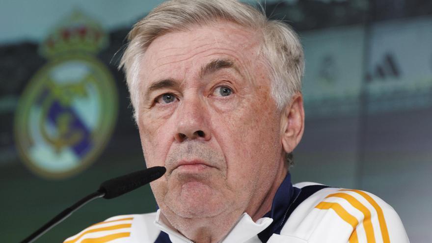 Ancelotti: “Tebas puede quedarse tranquilo, aquí nadie ha perdido la cabeza”