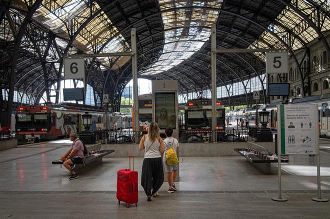 La estación de França, en Barcelona.