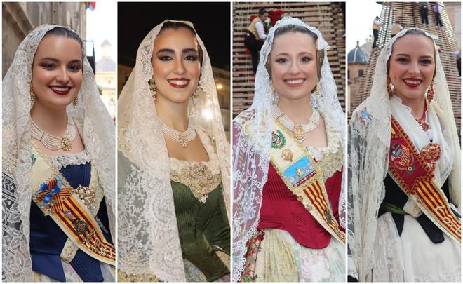 Galería de Falleras Ilustres en la Ofrenda de las Fallas 2024 (1/3)