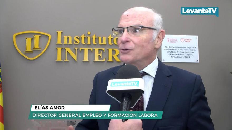 El Director General de Empleo y Formación de LABORA, Elías Amor, ha inaugurado las nuevas instalaciones de Instituto ÍNTER