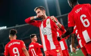 El 1-0 del Almería en el Almería 1 - 0 Mirandés de la jornada 19 de LaLiga Hypermotion