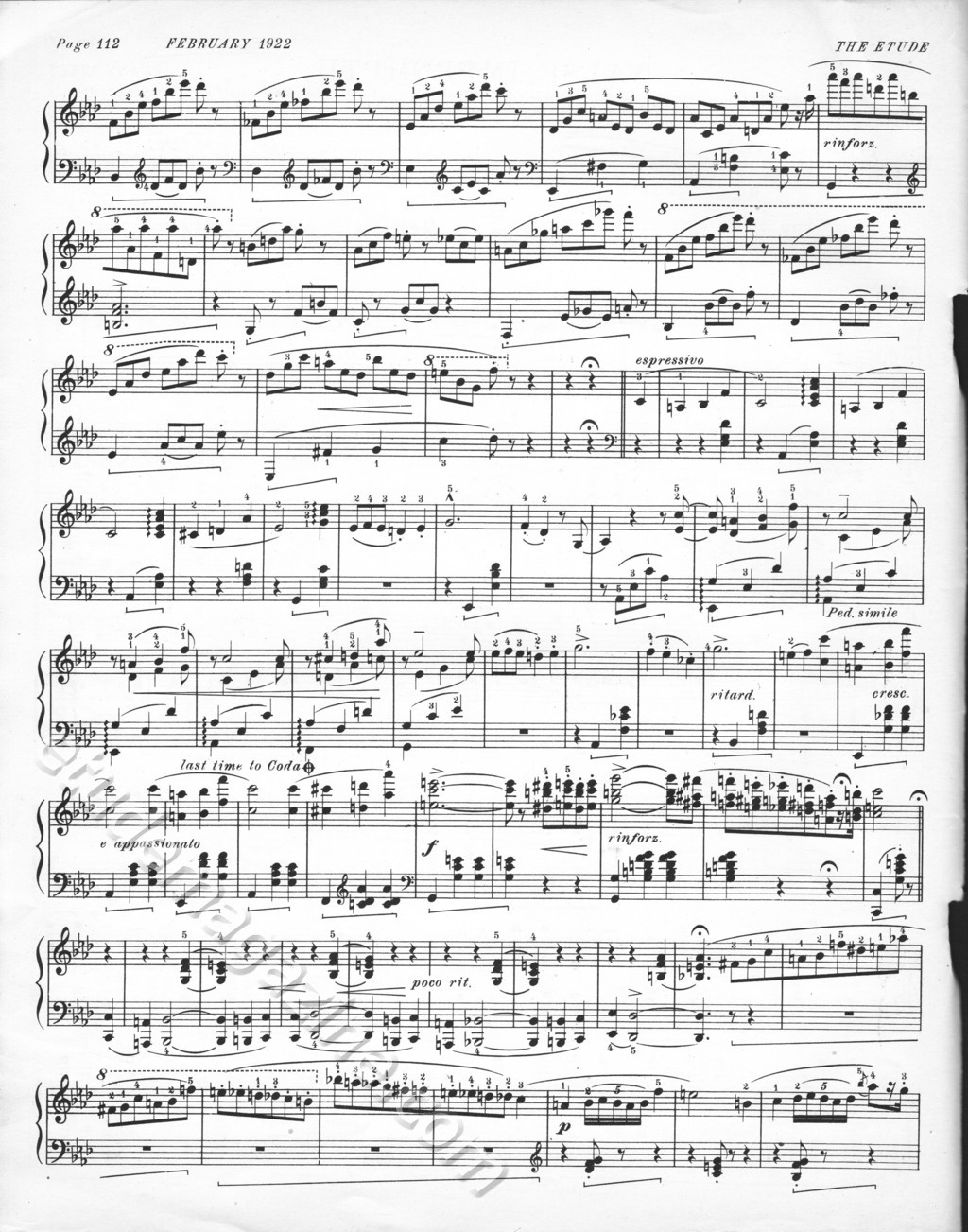 Valse Impromptu. Franz Liszt. - 