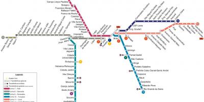 Mapa São Paulo CPTMRENTZAKO