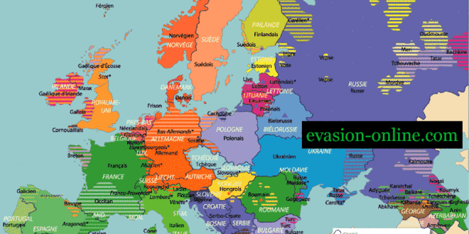 Carte Europe-Est