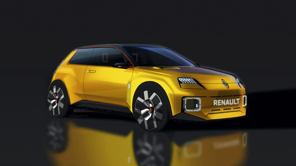 2021 Renault 5 Prototype electric car