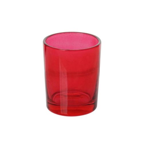 Red Votive from a set of 12