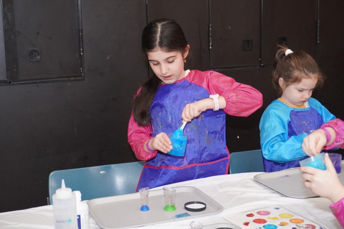 Children will create fruity slime! Parti