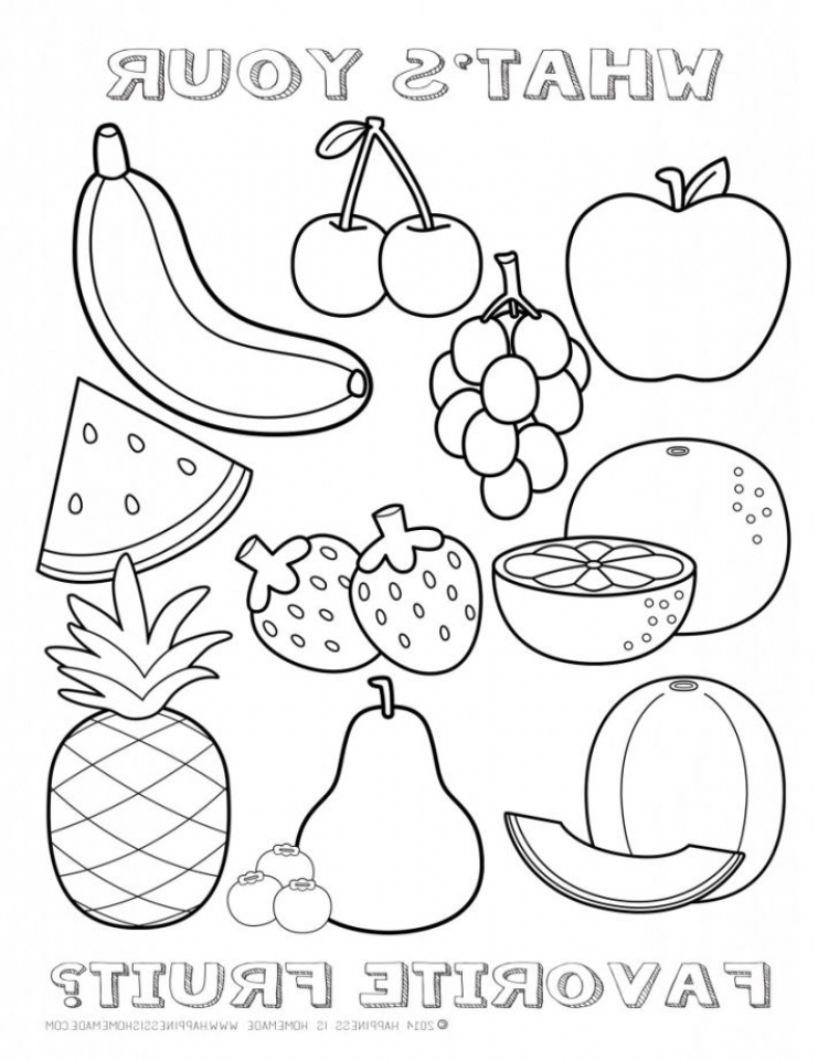 Fruit And Veg Printables