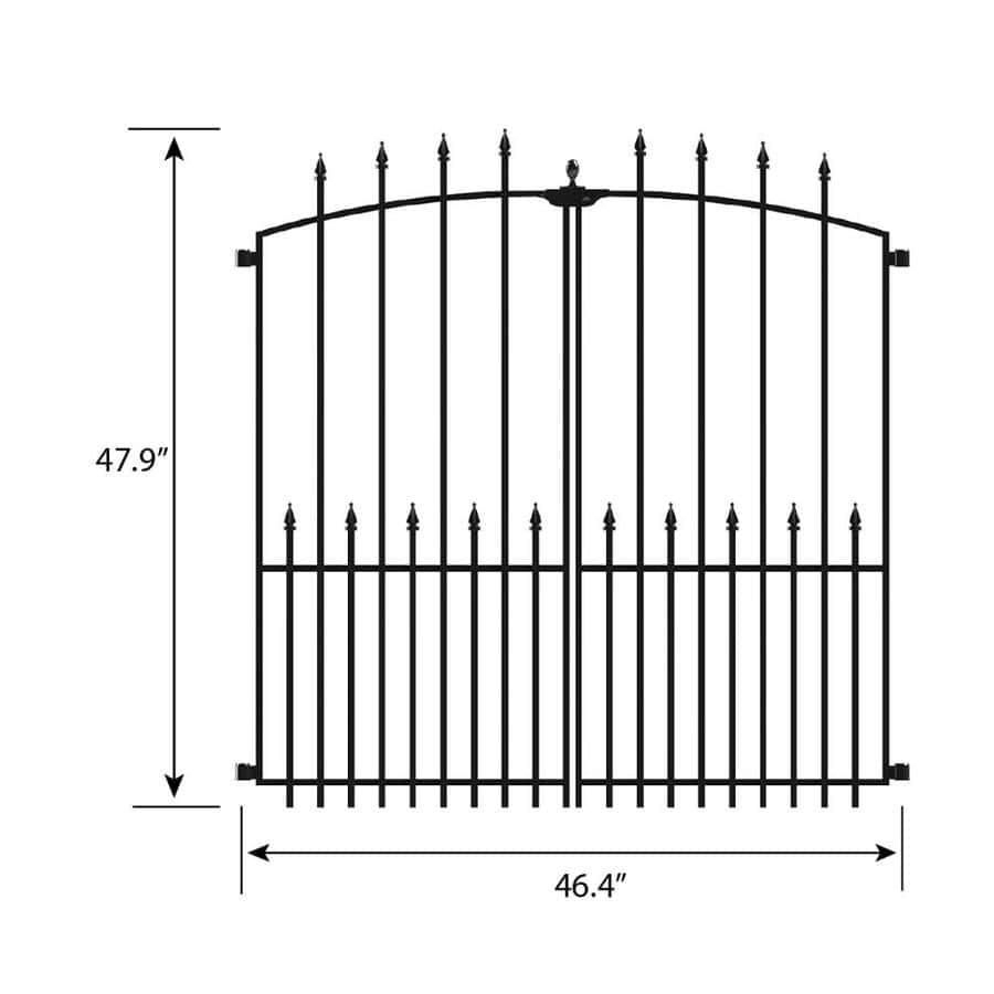 Gate for Ironcraft and Lowe's Grand Empire XL No Dig fence