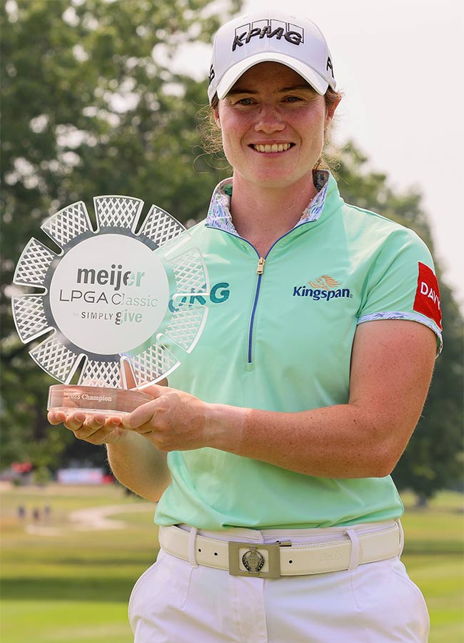 Leona Maguire Wins Meijer Lpga Classic 2024 - Junia Margery