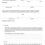 Simple Pasture Lease Agreement Template