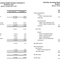 Profit And Loss Statement Template For Self Employed