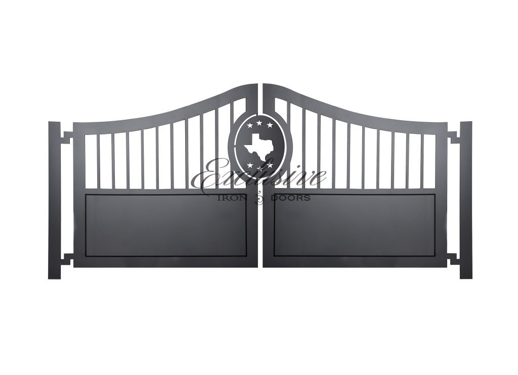 Texas State Gate - Exclusive Iron Doors