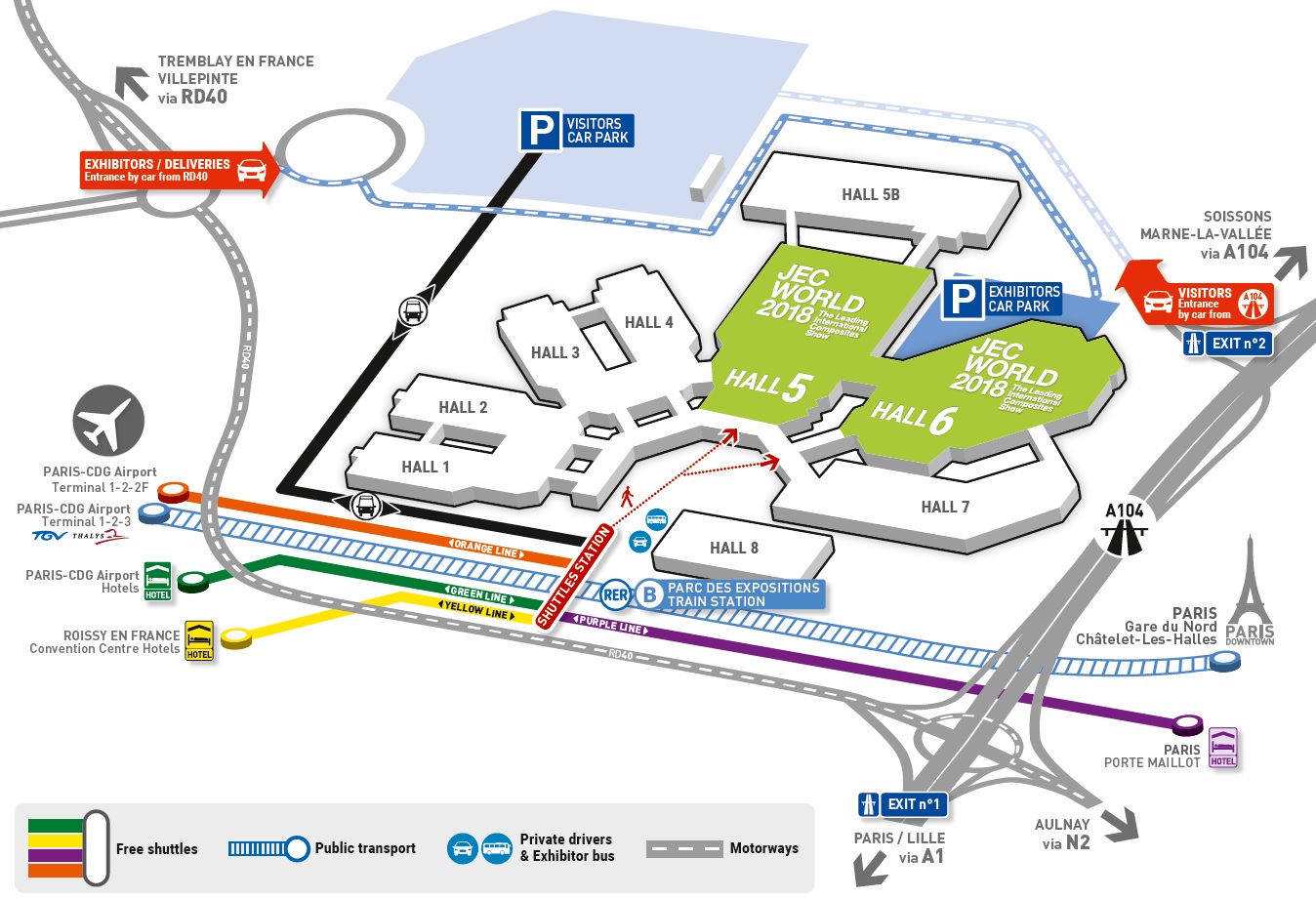 JEC WORLD Infos ParisNord Villepinte