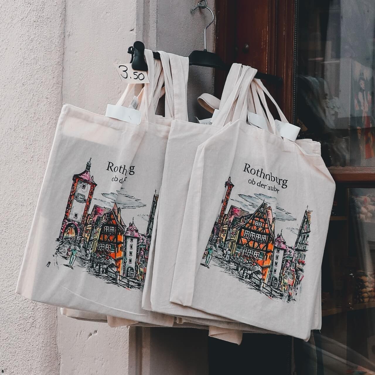 screen printed tote bags