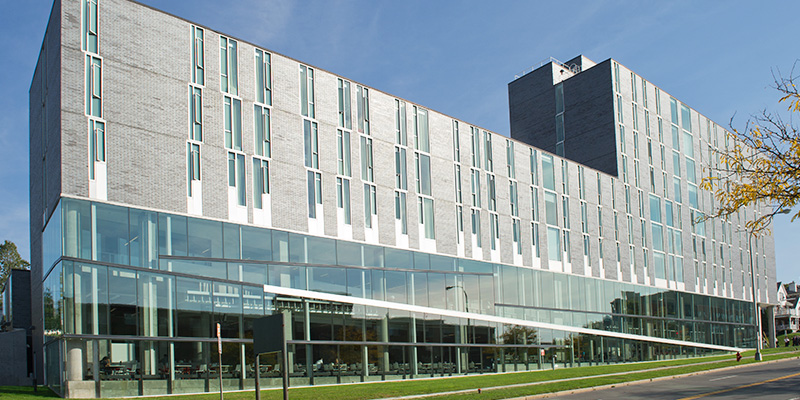 Ernie Davis Hall from Syracuse University