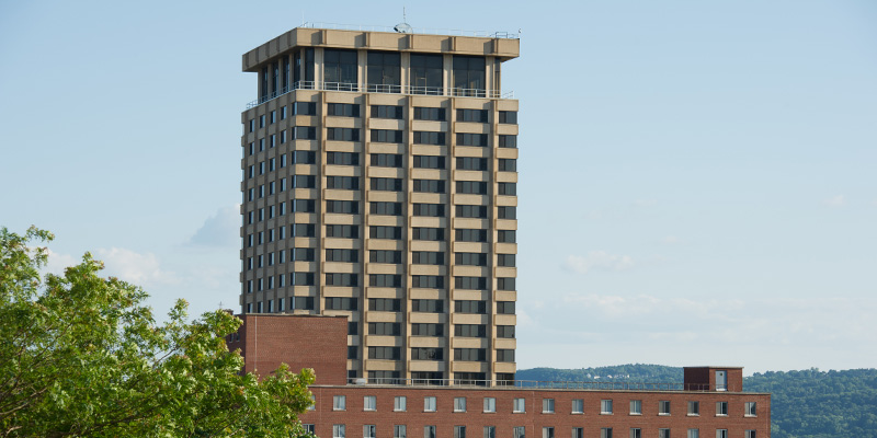 Lawrinson Hall from Syracuse University