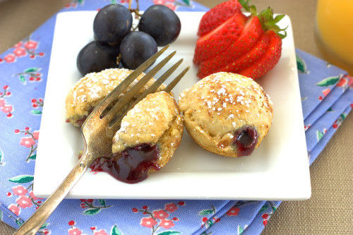 PBJ Pancake Puffs