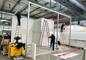 BUILDING AN EXHIBITION STAND FOR MIDO 40